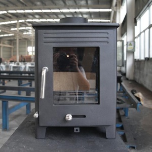 Poêle en acier <span class=keywords><strong>4kW</strong></span>, mini poêle à bois, poêle à bois - Product Image 5
