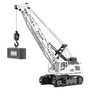 Large Electric <strong>RC</strong> Truck Excavator Toy for Boys 9 CH Crane Model Engineering Vehicle Metal Alloy Remote <strong>Control</strong> for Children - Product Image 1