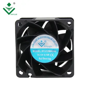 Cao CFM 60mm 6038 60x60x38mm 12V 24V 10000rpm áp supercharge 3pin 4pin PWM FG làm mát Quạt hướng trục