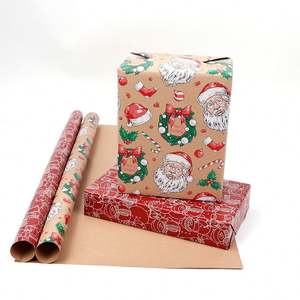 Hot Factory Selling Luxury Christmas Holiday Gift Wrap 50*70cm <b>Roll</b> <b>Paper</b> for Packaging Gift <b>Wrapping</b> <b>Paper</b> - Product Image 6