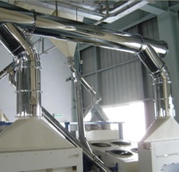 Tuyaux de projection de farine pour moulin à farine, tuyaux sans soudure en acier inoxydable
