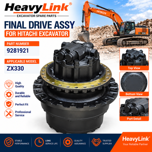 ชุดเฟืองท้ายรถขุดอะไหล่สำหรับ Hitachi ZX330 หมายเลขอะไหล่ 9281921 ชิ้นส่วนเครื่องจักรตีนตะขาบ - Product Image 2