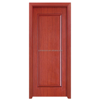 Porte d'entrée moderne en bois de sécurité pour la maison et le bureau et porte d'entrée extérieure personnalisée de style américain avec serrure intelligente