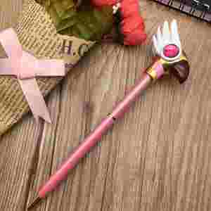 Bolígrafo Metálico Creativo con Diseño de Varita Mágica, Regalo para Estudiantes, con Ancho de Escritura de 1.0 mm, Logotipo Personalizado, Tinta Azul/Negra, Papelería Elegante - Product Image 6