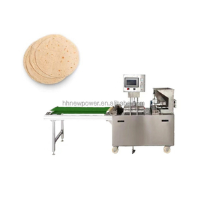 Machine à fabriquer du pain arabe de 10 à 32 cm, machine électrique à paratha, ligne de production de pain plat lavash - Product Image 3