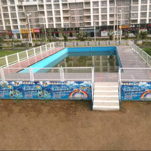 Dễ dàng thiết lập Hồ bơi bơm hơi cho người lớn và trẻ em thép không gỉ và PVC với sửa chữa Kit cho bán - Product Image 2