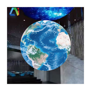Nhà máy chất lượng cao Globe Sphere Màn hình <span class=keywords><strong>LED</strong></span> bóng <span class=keywords><strong>LED</strong></span> hiển thị không thấm nước hiển thị hình cầu <span class=keywords><strong>LED</strong></span> Globe Shape <span class=keywords><strong>LED</strong></span> màn hình - Product Image 1