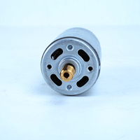 Disesuaikan kecepatan tinggi 26000RPM Motor DC kecil 6V 12V 24V 555 gigi cacing untuk pompa air bor listrik Magnet permanen