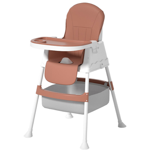 Chaise de salle à manger pour enfants chaise de salle à manger pliable portable chaise de salle à manger multifonctionnelle pour bébé - Product Image 1