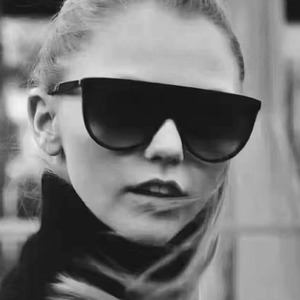 <b>Large</b> <b>Frame</b> Ins Sunglasses Cross-Border Sunglasses Net Red With Female Personality Beach Catwalk - Product Image 3