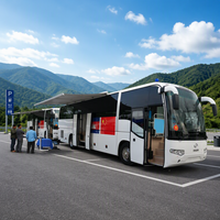 Auvent de bus électrique robuste Awnlux W5900 12V 24V, cassette intégrale, fixation au toit, pour autocar commercial