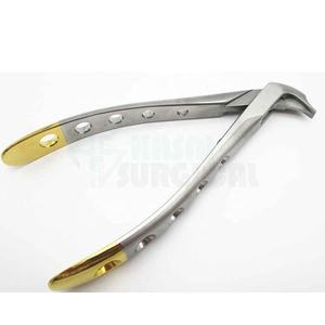 คีมถอนฟันสแตนเลสคุณภาพสูงแบบใช้ซ้ำได้ ได้รับการรับรองมาตรฐาน CE ISO สำหรับงานทันตกรรม ขายดี - Product Image 2