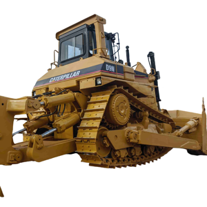 Bulldozers Caterpillar D9H/D9N/D9R d'occasion en bon état avec lames, déchiqueteurs, composants de moteur principaux à vendre au Japon - Product Image 1