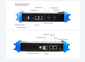 NOYAFA NF-IPC722 7 Inch 4K CCTV Tester Monitor ONVIF <b>IP</b> <b>Camera</b> Tester with PoE HDMI Cable TDR Optical Power Meter - Product Image 3