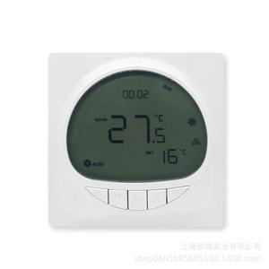 Unidad de Ventilador de Tres Velocidades con Panel de Control de Temperatura Ajustable Táctil Inteligente Shinler XL-216/218 para Sistemas HVAC Domésticos - Product Image 3