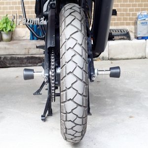 <span class=keywords><strong>Protection</strong></span> de <span class=keywords><strong>roue</strong></span> anti-chute pour <span class=keywords><strong>axe</strong></span> de fourche avant et arrière de <span class=keywords><strong>moto</strong></span> pour Harley Pan America 1250 S RA1250 S ADV 2021-2022 - Product Image 5