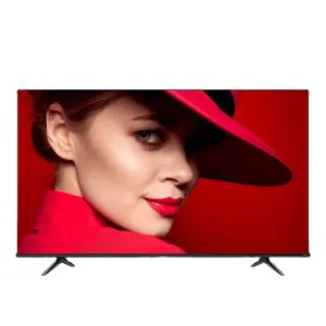 43 50 55 65 75 Inch Frameless Tv 43inch Flat Screen 4K Ultra HD Television LED Tv Screen