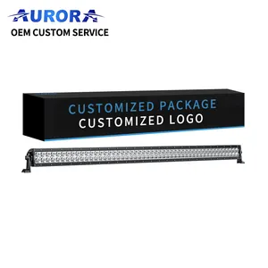 AURORA — barre lumineuse Led 50 ", 500w, 12 v, barre d'éclairage pour véhicule tout-terrain, camion, nouveau