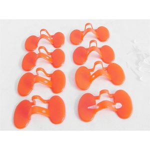 <span class=keywords><strong>Gafas</strong></span> de plástico grandes antipicoteo para pollos, equipo de cría de pollos faisán, bolsa de plástico proporcionada, cría de pollos PLC, 1 año - Product Image 4