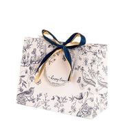 Sac en papier cartonné de luxe pour la vente au détail, pour l'emballage de cadeaux, de bijoux, de cosmétiques, de vêtements, de bougies, d'artisanat