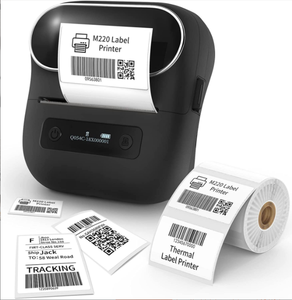 Phomemo M220 Label Maker Barcode Address Label <strong>Printer</strong> Small Business <strong>Crafts</strong> Clothing Price Tag Thermal Inkless Label <strong>Printer</strong> - Product Image 2