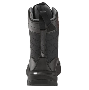 TSB78 Black men outdoor sports <b>hiking</b> long high top Customized Black Long <b>Boots</b> - Product Image 4
