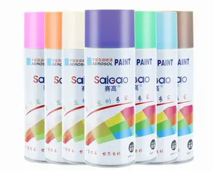 SAIGAO 수리 자동차 스프레이 페인트 속건 페인트 풍부한 색상과 높은 광택 자동차 수리 제품