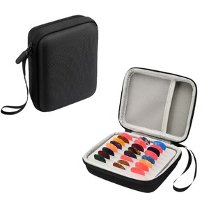 Portable Guitar Accessories <strong>Case</strong> <strong>Pick</strong> <strong>Holder</strong> Storage Bag 24 Slots Guitar <strong>Pick</strong> Container for Acoustic Guitar Players - Product Image 6