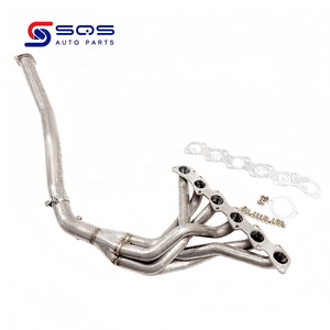 Sistema di <span class=keywords><strong>Scarico</strong></span> SQS OEM/ODM di Alta Qualità per Nissan Patrol TB48 con Tubi Lunghi e Collettore Downpipe - Product Image 2