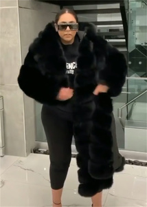 Chaqueta Larga de Piel Sintética para Mujer, Diseño a Cuadros, Teñido Liso, con Capucha, Estilo Burbuja, Personalizable, al por Mayor - Product Image 6