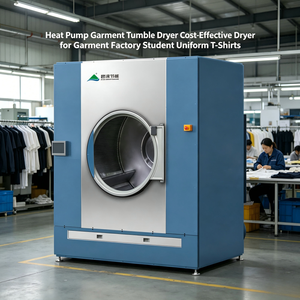 Séchoir à pompe à chaleur intégré pour usine de blanchisserie, à faible consommation énergétique, économique et sans tuyauterie industrielle - Product Image 2