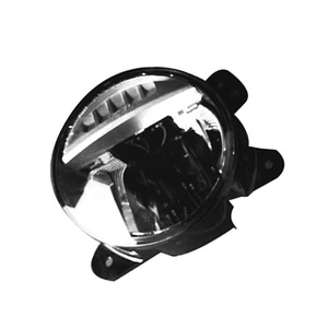 Feu antibrouillard avant pour Jeep Wrangler modèle 2017-2020, pièce de rechange 68307273AE, ensemble en plastique - Product Image 3