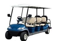 Carrito de Golf Eléctrico de 8 Asientos A617.6+2, Diseño Actualizable