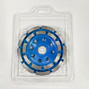 4.5 pouces Double rangée tasse roue liaison moyenne marbre disque <span class=keywords><strong>de</strong></span> meulage granit pierre ponçage béton diamant meule - Product Image 2