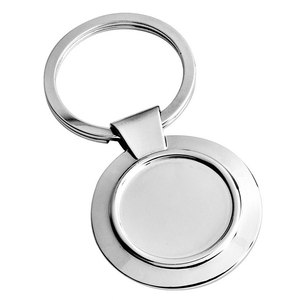 <b>Metal</b> <b>Key</b> <b>Chain</b> Round Cavity 25 Mm Keyring For <b>Keys</b> And Accessories - Product Image 1