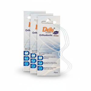 <span class=keywords><strong>Fil</strong></span> <span class=keywords><strong>dentaire</strong></span> ciré à la menthe pour orthodontie, Triad, spécialement conçu pour les orthodontistes, vente en gros d'usine - Product Image 1