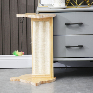 Wholesale Wooden Sisal Scratcher Cat Scratching Post Furniture <b>Protector</b> Guard for Sofa <b>Corner</b> - Product Image 3