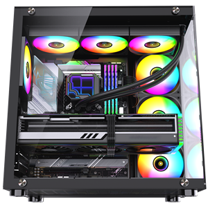 Enfriador de CPU para Juegos ARGB 2026, Radiador LED PWM, Ventiladores de Refrigeración por Agua de 12V, Compatible con Radiador LED PWM - Product Image 5