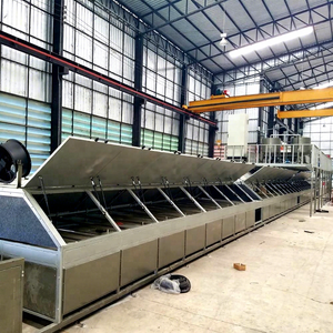 Machine de fabrication automatique pour gouttières en fibre de verre résistantes <span class=keywords><strong>à</strong></span> la corrosion, gouttières en PRV - Product Image 1