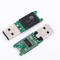 Adaptateur de carte PCB pour lecteur USB 3.0 avec électronique intégrée, connecteur USB, LED, assemblage PCBA, clé USB flash