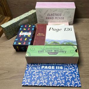 Imaiwill MG 1325 Custom Wholesale Printed Kraft Packaging Cardboard Box Corrugated Fashion Promotional Office Creative <b>Wrap</b> Gift - Product Image 6