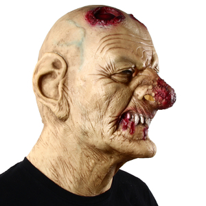Máscara de Terror de Goblinos con Nariz Roja Grande, Disfraz de Halloween y Navidad, Accesorios de Cosplay, Máscaras de Látex Realistas de Payaso Aterrador - Product Image 5