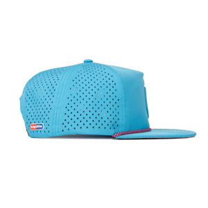 TCAP China ODM <b>Waterproof</b> Laser Cut Perforated Rubber Pvc Logo Rope Golf <b>Hat</b> - Product Image 5