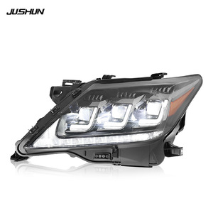 Ensemble de phares Jushun Lexus LX570 à trois lentilles avec feux de jour LED et feux de circulation dynamiques – Amélioration - Product Image 3
