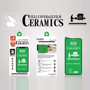 ฟิล์มเซรามิก9D ปกป้องเต็มรูปแบบ micas de celular Protector สำหรับ <span class=keywords><strong>iPhone</strong></span> 17 16 15 14 13 <span class=keywords><strong>11</strong></span> 12 12 <span class=keywords><strong>Pro</strong></span> XR XS <span class=keywords><strong>MAX</strong></span> x XS - Product Image 6