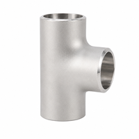 Té égal en acier inoxydable personnalisé, fabrication directe usine, ASME B16.9 ASTM A403 WP304/304L