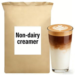 YUECHUANXIANG Grasa Vegetal en Polvo Sabor Vainilla Francesa 25kg Ingredientes Alimentarios para Café, Leche, Té, Helado, Crema de Leche, 12 Meses - Product Image 6