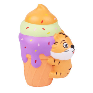 Pu Foam Tiger Ice Cream Fidget Toy Slow <b>Rebound</b> Stress Relief For Kids 5 7 Years Unisex - Product Image 3