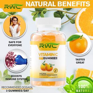 OEM Private Label Hochwirksame White ning <span class=keywords><strong>Vitamin</strong></span> <span class=keywords><strong>C</strong></span> Gummies mit Zink zur Haut aufhellung - Product Image 2