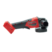 Meuleuse d'angle Milwaukee M18 Fuel 5 pouces sans fil avec frein électronique et pare-déchets réglable sans outil